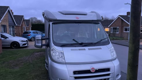 Burney  – 4 berth Bürstner semi-integrated from 2012