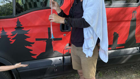 Bobo de brandweerbus – Travel in our family friendly firetruck