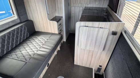 4 berth Mercedes-Benz campervan from 2019