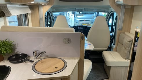 Luxury compact camper