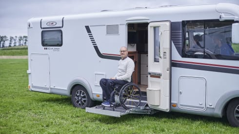 Wheelchair accessible camper