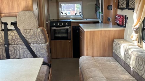 Swiftie – Comfortable 4-Berth Swift Motorhome- Your Home on the road