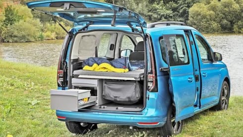 Vw California Caddy new model with tent!