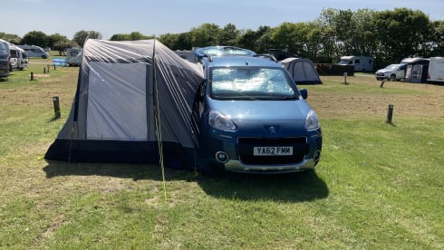 2 berth Peugeot Tepee Micro Camper