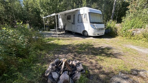 4-person comfortable Hymer