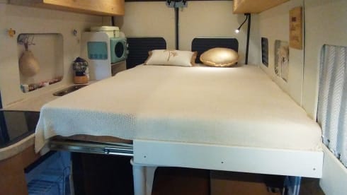 Sorrido – Comfortable natural camper with flexible sleeping places during your trip