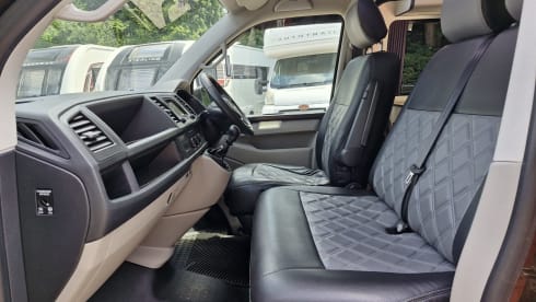 4 berth Volkswagen campervan from 2017
