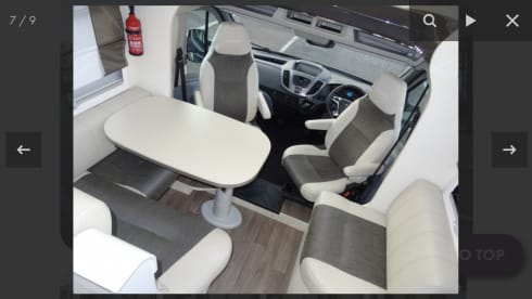 CHAUSSON 737 LUXUS-WOHNMOBIL MIT 5 PLÄTZEN