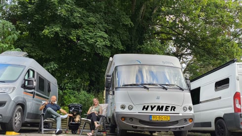 B544 – 6-seater Hymer integrated from 1999