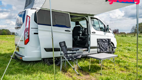 "Kip" Nugget – Ford "Kip" Nugget campervan from 2024, for the ideal holiday! 