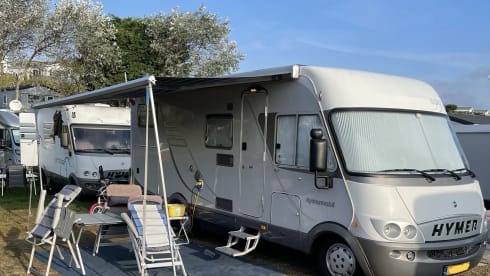 Hymmie – 4 person Hymer integrated from 2007 (air conditioning)