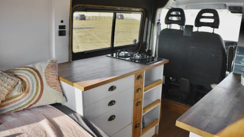Sahara – Beautifully Handcrafted Off-Grid Ready MWB Campervan
