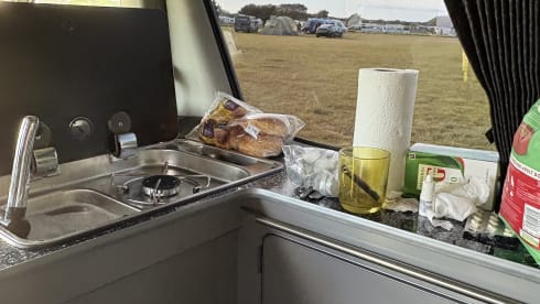 Reg  – 4 berth Toyota Alphard campervan 
