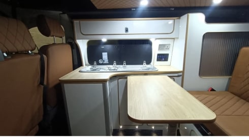 Rosey – 3 berth Volkswagen campervan from 2009