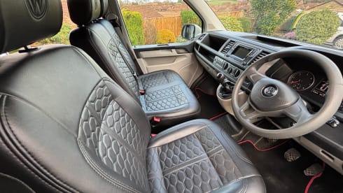 4 berth Volkswagen T6 campervan from 2017