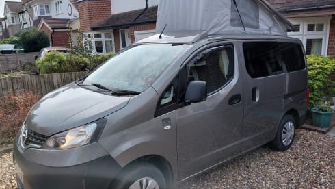 2 berth Nissan campervan from 2016
