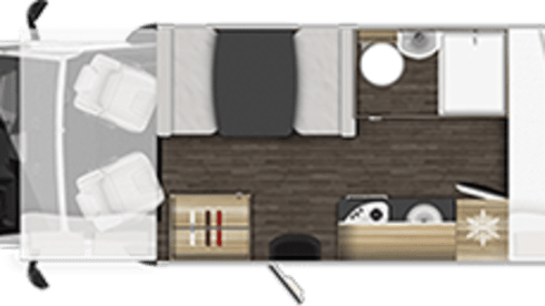 Zefiro 675  – 2022 Roller Team Zefiro 675 automatic 6 berth + 6 belts 