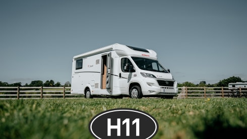 H11 – Fiat Dethleffs Just 90 Ideal family van or 2 couples
