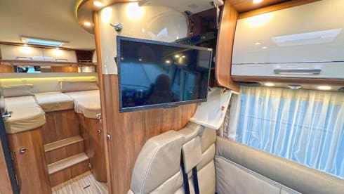 Luxury Family Carthago integrated motorhome from 2020 - 4 persons