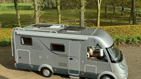 "Popeye II' – Very luxurious, spacious 4p Hymer B514 CL Silver Line, XXL garage, 160 hp