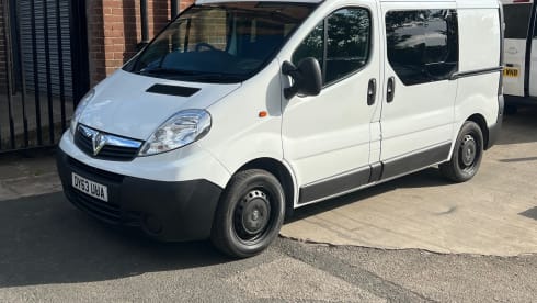 4 berth Vauxhall Vivaro campervan from 2013