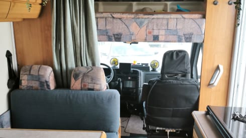 6p Hymer alcove uit 1996