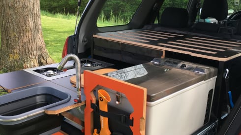 Co de BosCamper – Rooftop Tent Adventure: Subaru Forester x EGOE Nestbox Supertramp x Yuna Sheepie