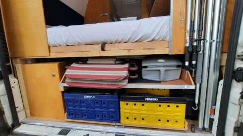 Take Five! – Compact yet spacious practical 2 person Peugeot bus camper