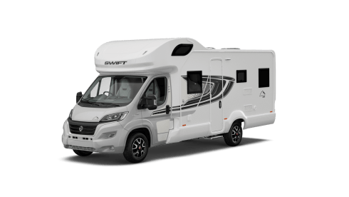 DHF – Swift Edge 466 6 Berth Rear Bunks