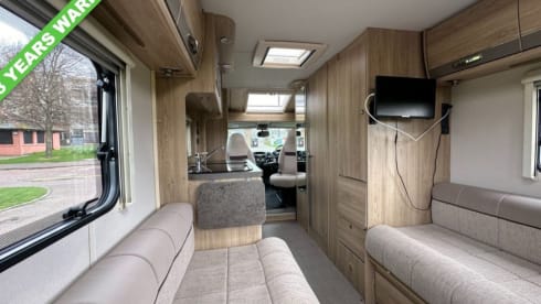 2 berth Peugeot bus from 2018