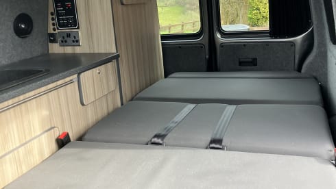 2 berth Volkswagen campervan from 2018