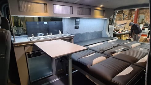 VW transporter converted for 2