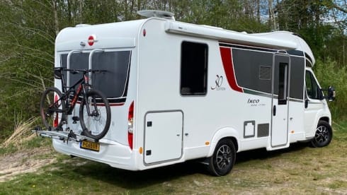 Luxurious & beautiful Bürstner 4 persons from 2019 ZGAN