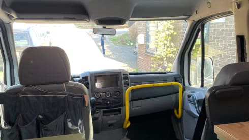 Bertha – Self-built Camper for 2 people