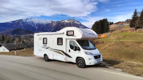 Coraggio – Fresh Courage for 7 people ideal for a free stop