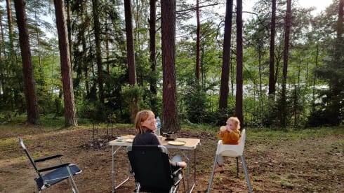 Huisje op wielen – Beau mobil-home familial 5 places ludique et pratique