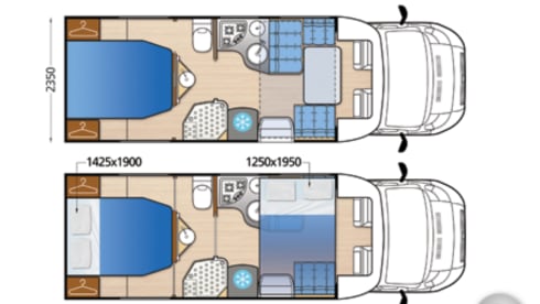 McLouis Sovereign 78 – Very luxurious, modern 5-person camper, freedom with real comfort