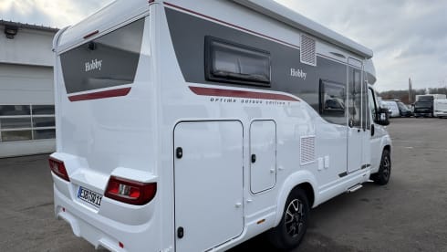 Hobby Ontour Edition F V65GE, Einzelbetten, Klima, SAT