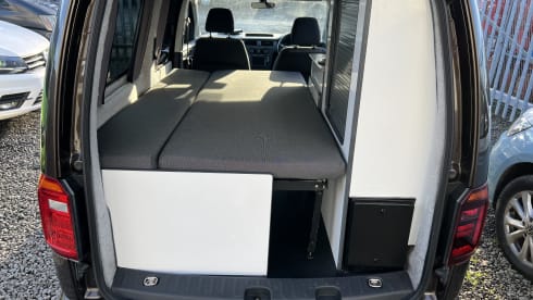 2 berth Volkswagen toffee brown camper
