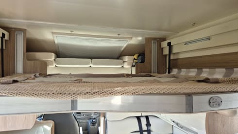 Roller-Team-Nische mit 6 Schlafplätzen ab 2022