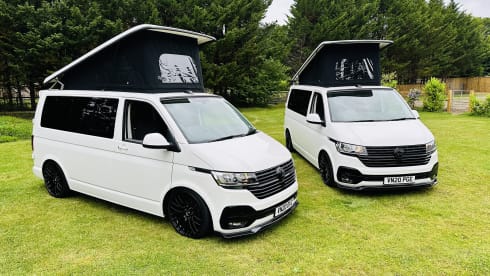 4 berth Volkswagen Transporter campervan from 2020