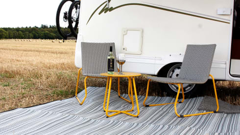 Duke, our Motorhome is ready to jump in and go.