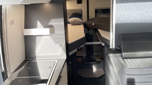 Adria Twin Supreme – Comfortable bus camper with automatic transmission + Switzerland vignette