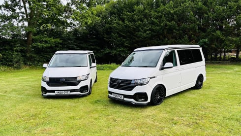 4 berth Volkswagen Transporter campervan from 2020