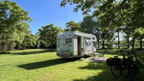 Ruime, fijne en complete camper