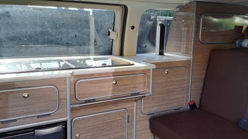 3 berth Nissan campervan from 2006