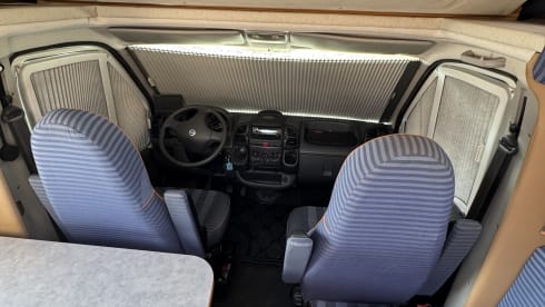 4p Bürstner alcove from 2005