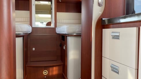 Fiat Superbrig 4 person mobile home driving license C/C1