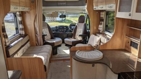 Modern 4 berth Bailey Approach Autograph 2015