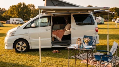Skye – 4 berth ULEZ Compliant automatic Toyota campervan 